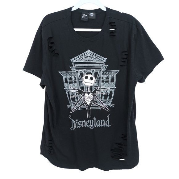 Disney Tops - Disney Our Universe Jack Skellington Nightmare Before Christmas Thrashed Tee XXL